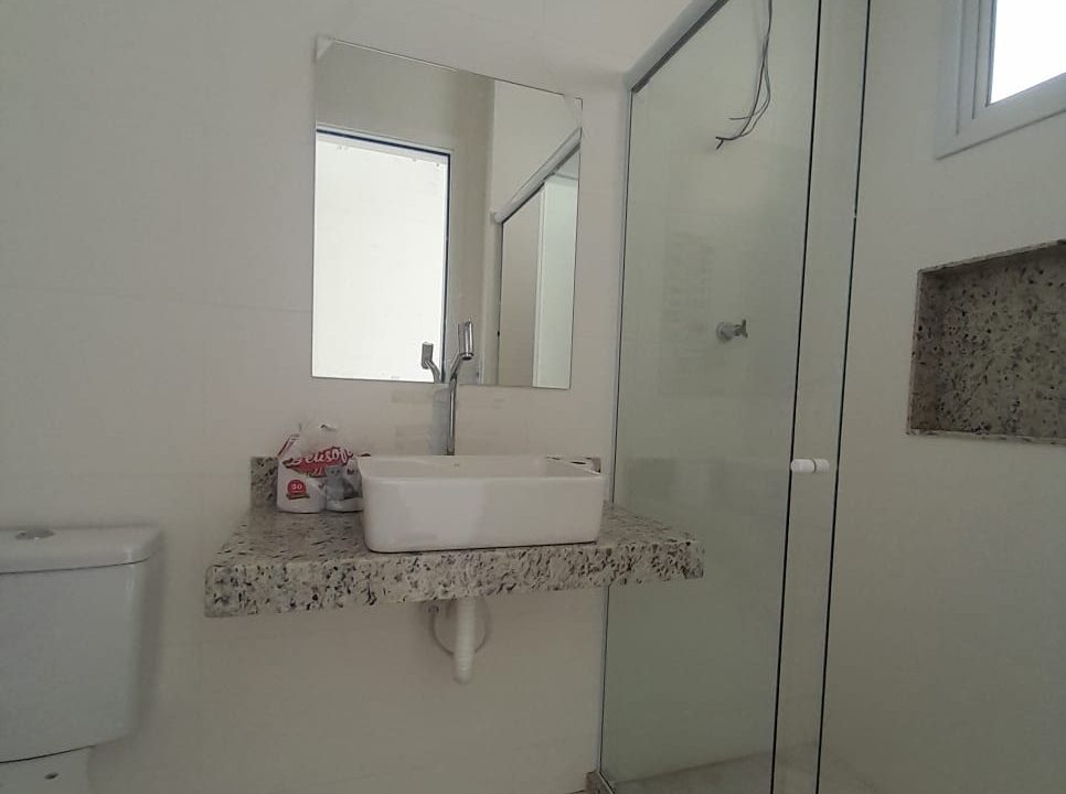 banheiro do apto analice Praia do Morro Guarapari