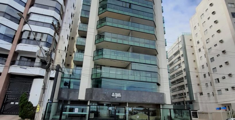 Fachada da cobertura edificio Village das Pedras em Guarapari
