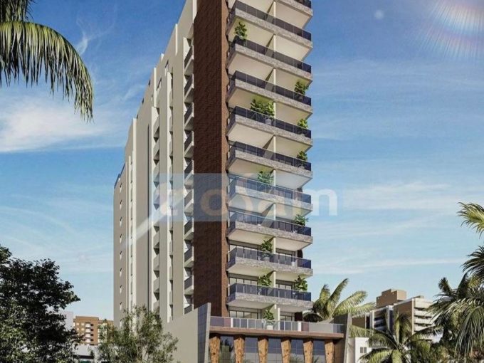 Edifício Toulon Apartamento dois dormitórios à venda vista mar  Praia do Morro Guarapari