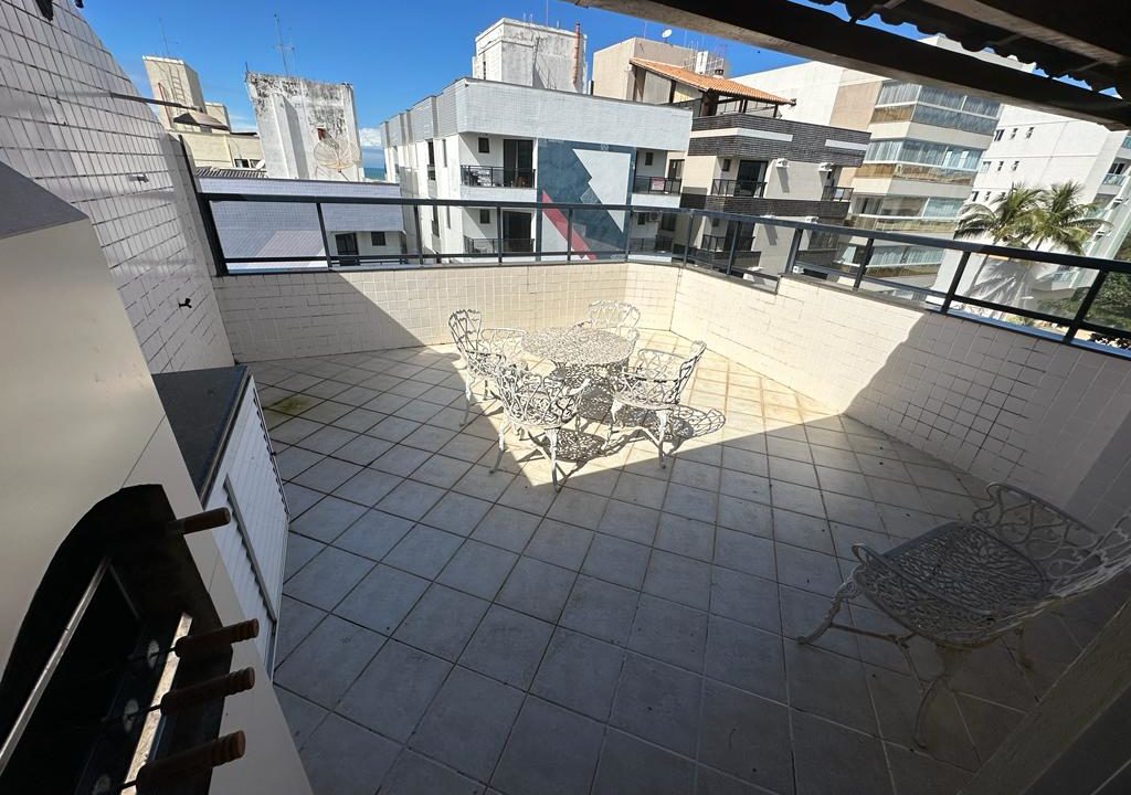 TERRAÇO Cobertura duplex no Ed. Varandas da Enseada Nova Guarapari ES